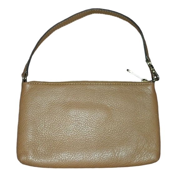 MICHAEL MICHAEL KORS JET SET PEBBLED LEATHER WRISTLET - Picture 2 of 9